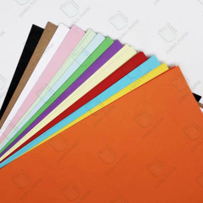 ราคาดี กระดาษสีกระดาษไม้ 100% กระดาษการก่อสร้างกระดาษกระดาษ 36 สี 60-400gsm OEM ออนไลน์
