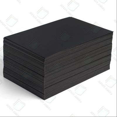 ราคาดี 100% ผงเพศหญิง คาร์ดบอร์ดดํา ความแข็งแรงสูง 120gsm-450gsm สามารถปรับแต่งได้ ออนไลน์
